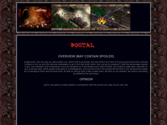 game recommendation/postal1/postal screenshot