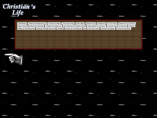 musicas html/DooM screenshot