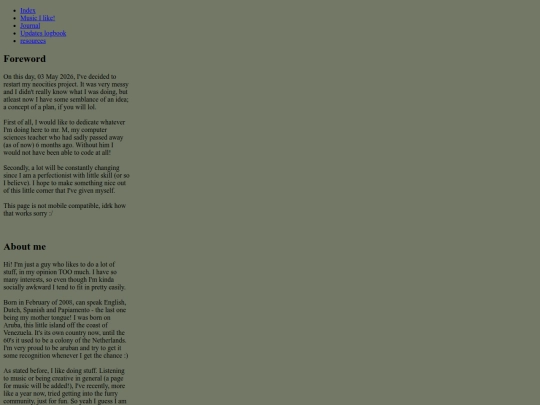 index screenshot