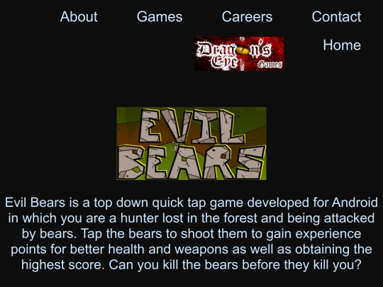 games screenshot