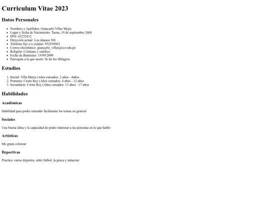 Actividades computo.html/curriculumvitae screenshot