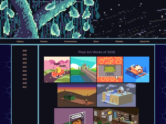 web pages/2018 gallery screenshot