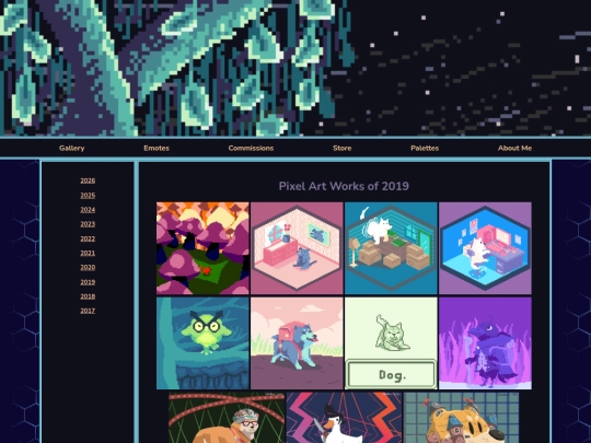 web pages/2019 gallery screenshot