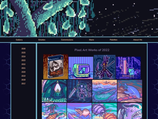 web pages/2022 gallery screenshot