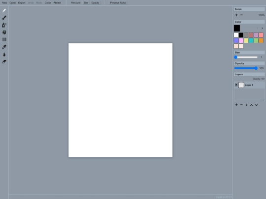 tegaki screenshot