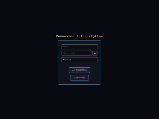 test screenshot