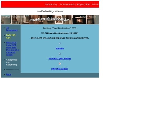 catalogue_dvd screenshot