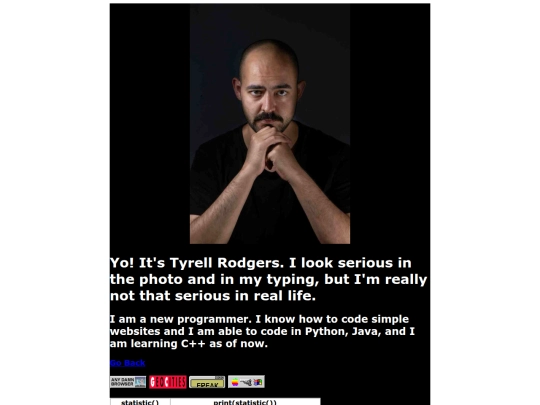 webmaster screenshot