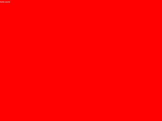 Test screenshot