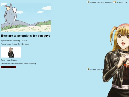 Updates screenshot