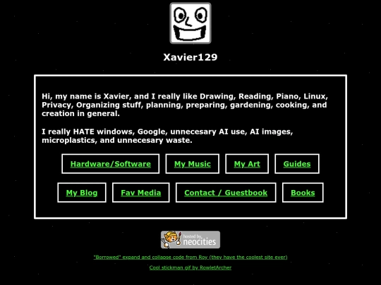 index screenshot