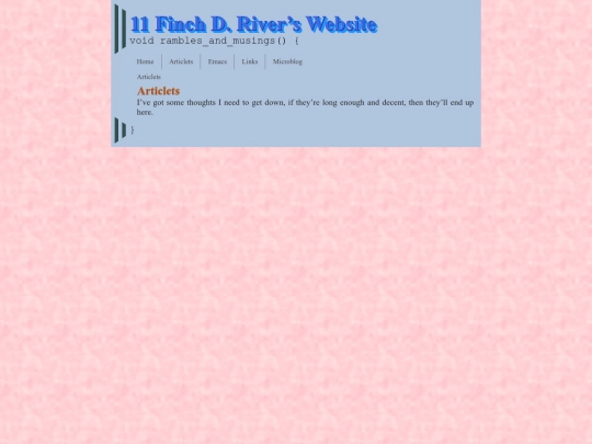 articlets screenshot