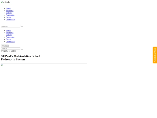 stpaulsschool screenshot