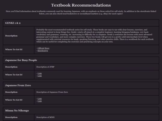 textbooks screenshot