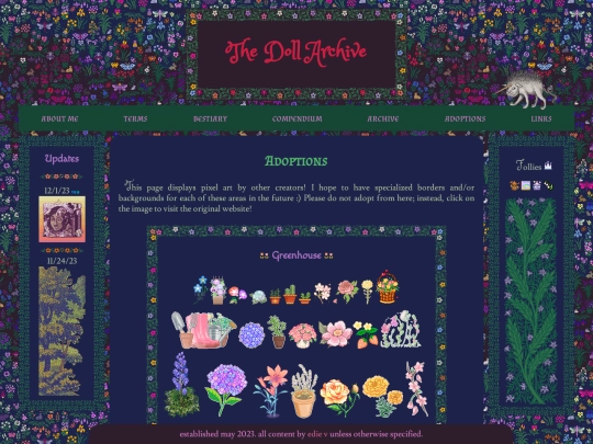 adoptions screenshot