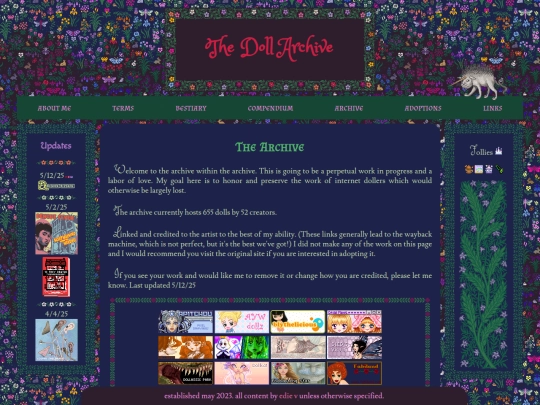 archive screenshot