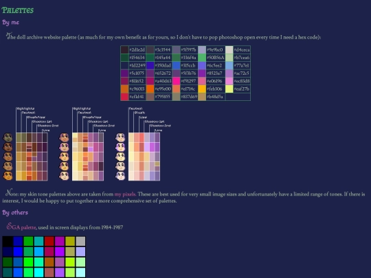 compendium/spine/palettes screenshot
