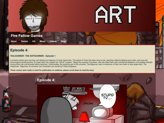 ArtPage/THEANTIGUNNER/Ep4 screenshot