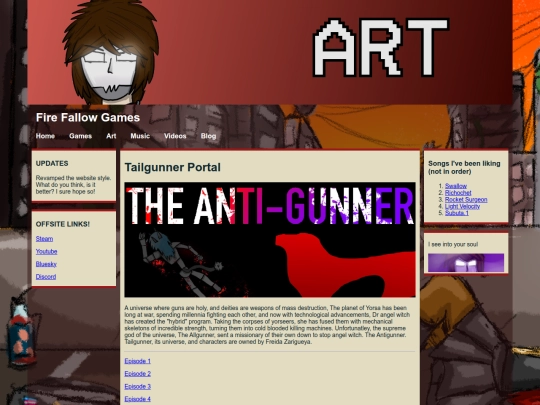 ArtPage/TailgunnerArtPortal screenshot