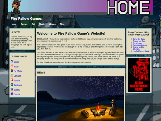 Home screenshot