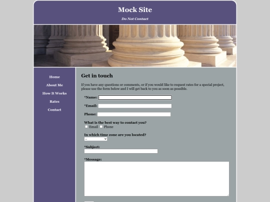 contact screenshot