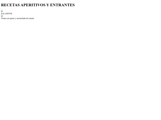 recetasaperitivo screenshot