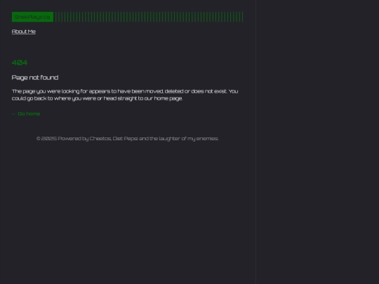 404 screenshot