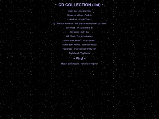 collection screenshot