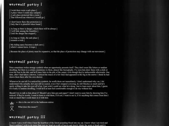 werewolfpoetry screenshot