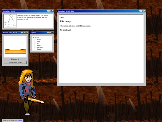 blog screenshot