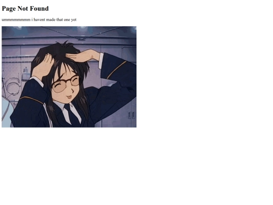 not_found screenshot