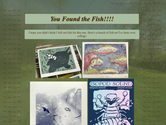 relief project5/fish screenshot