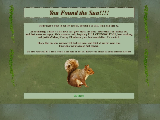 relief project5/sun screenshot