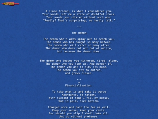 poems screenshot