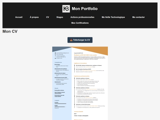 cv screenshot