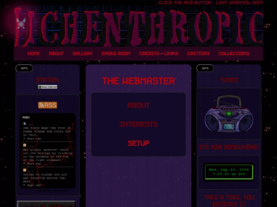 pages/about screenshot