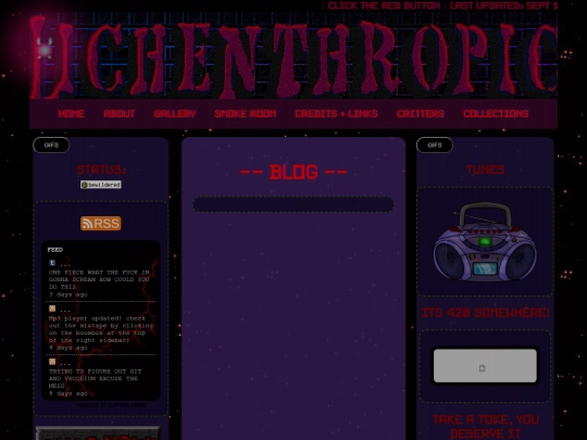 pages/blog screenshot