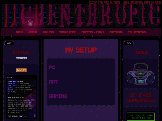 pages/setup screenshot