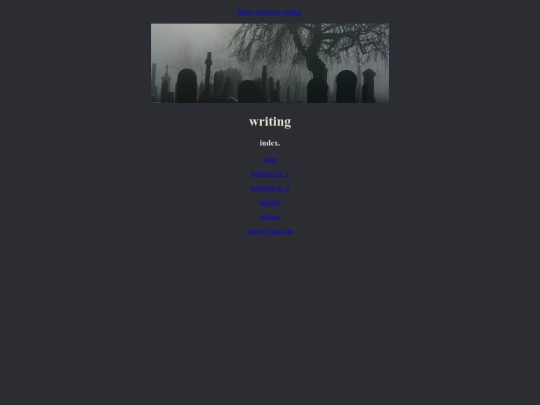writing screenshot