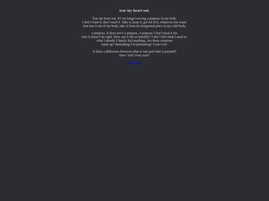 writing/tearmyheartout screenshot