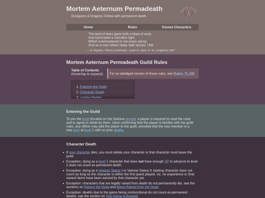 rules screenshot