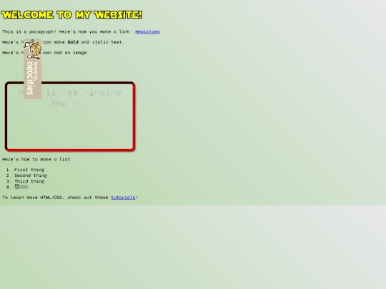 index screenshot
