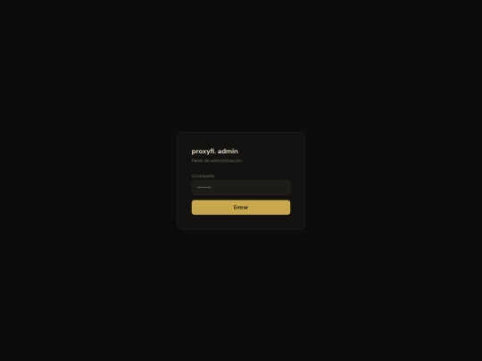 admin screenshot