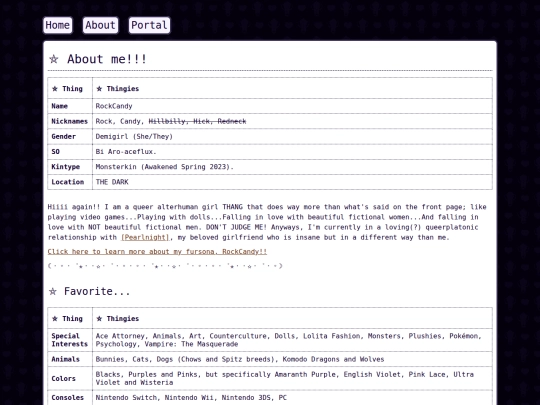 test screenshot