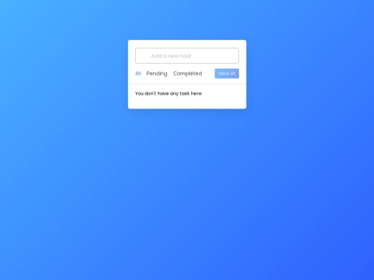 todo screenshot