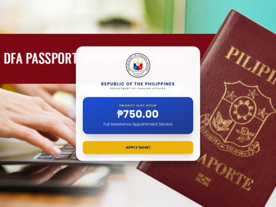 DFA PASSPORT screenshot