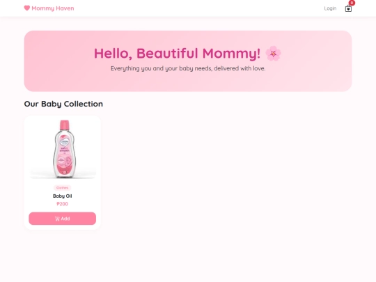 E-Commers screenshot