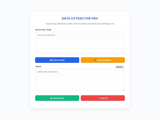 GmailExtractor screenshot