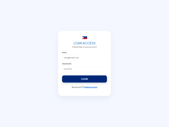 LOAN/user screenshot