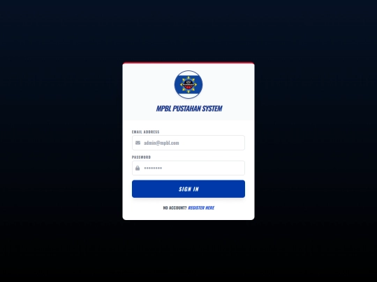MBPL/admin screenshot